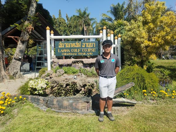 Lanna Golf Club 2 people people standing outdoors and สนามกอล์ฟ สานนา LANNA GOLF COURSE CHIANGMAI THAILAND