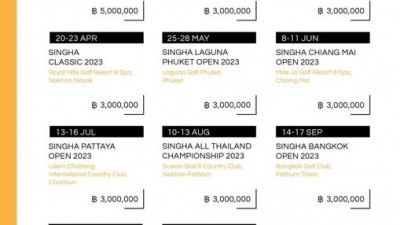 See you Singha Chiang Mai Open 2023