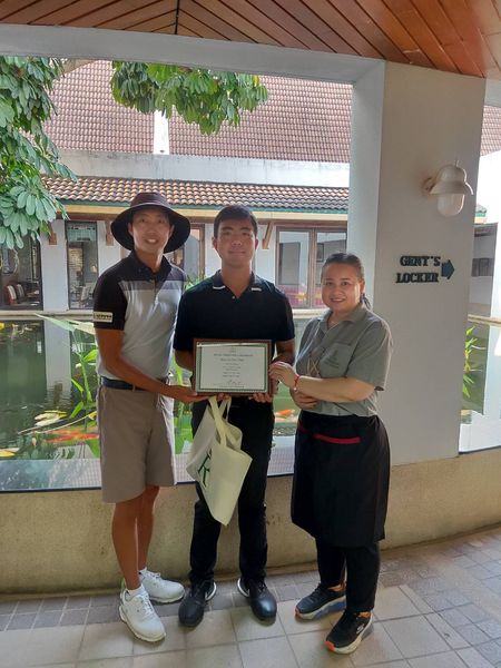 The Royal Chiangmai Golf Club 3 people and people standing