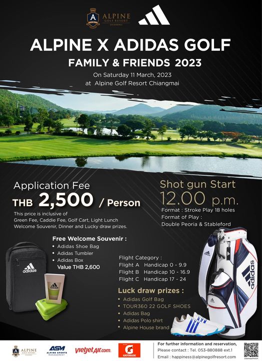 Alpinegolfresort Chiangmai text
