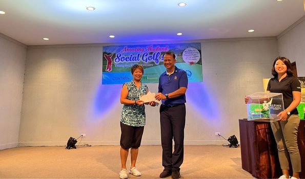 Alpinegolfresort Chiangmai 3 people people standing and indoor