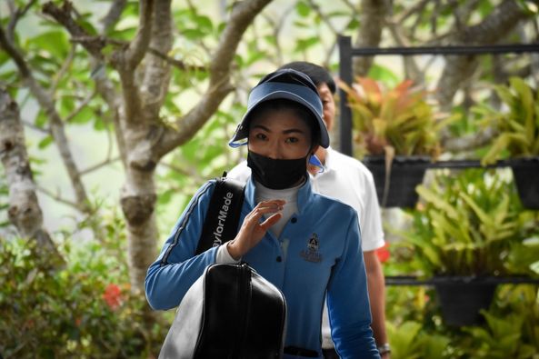 Alpinegolfresort Chiangmai 1 person and outdoors