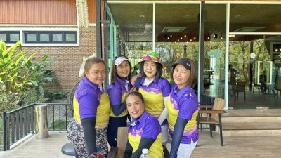ภาพบรรยากาศก่อนเริ่มการแข่งขันการแข่งขันกอล์ฟ CADDIES CHAMPIONSHIP 2 2023
