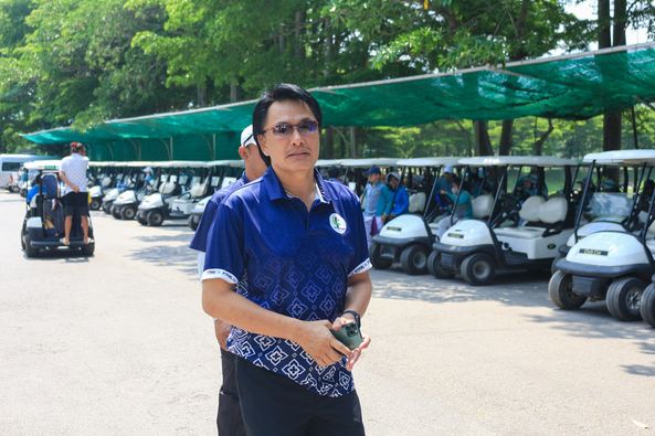 Gassan Khuntan Golf amp Resort Thailand 6 people people golfing golf cart golf course and text
