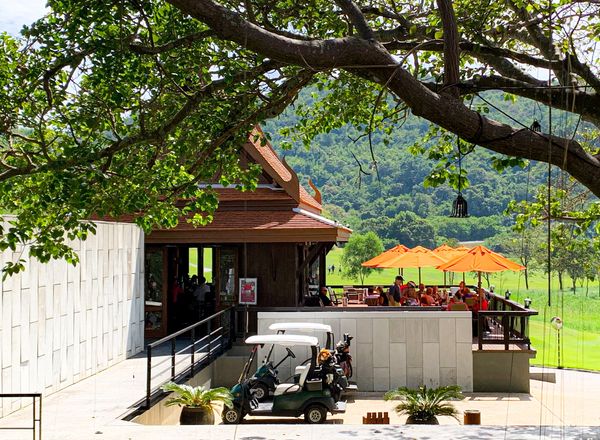 Banyan Golf Club Hua Hin 5 people outdoors and tree Banyan Golf Club Hua Hin 5 people outdoors and tree