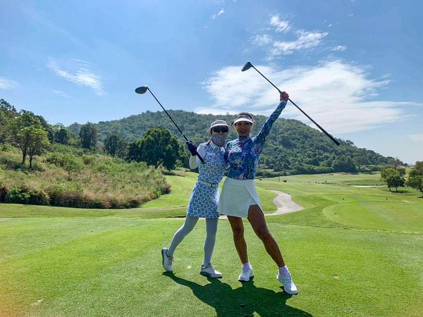 Banyan Golf Club Hua Hin 2 people people standing people golfing and golf course Banyan Golf Club Hua Hin 2 people people standing people golfing and golf course