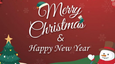 Wishing you a Merry Christmas and a happy new year filled with health, wealth, and joy