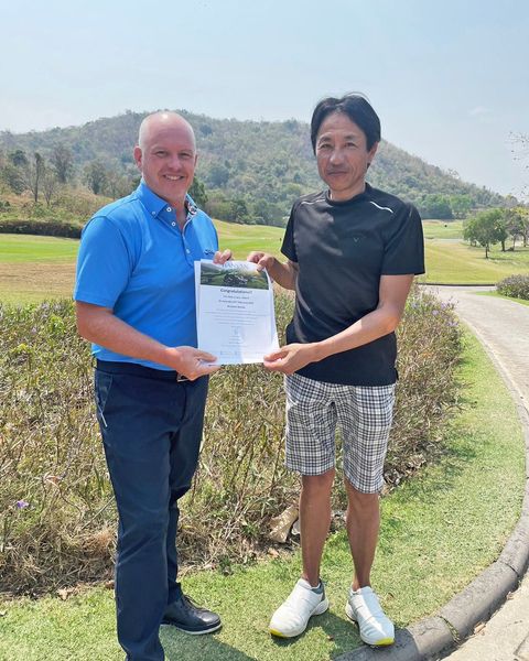 Banyan Golf Club Hua Hin 2 people people standing tree and outdoors