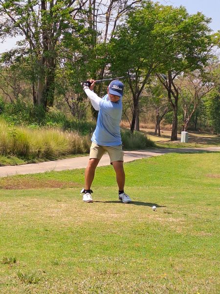 Springfield Royal Country Club 1 person playing a sport and grass