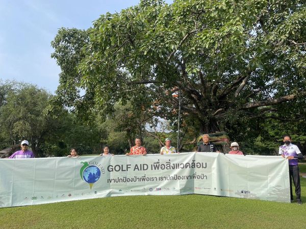 Royal Hua Hin Golf Course 8 people people golfing tree and text
