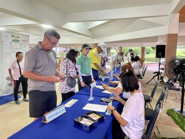 Royal Hua Hin Golf Course 8 people people studying and text