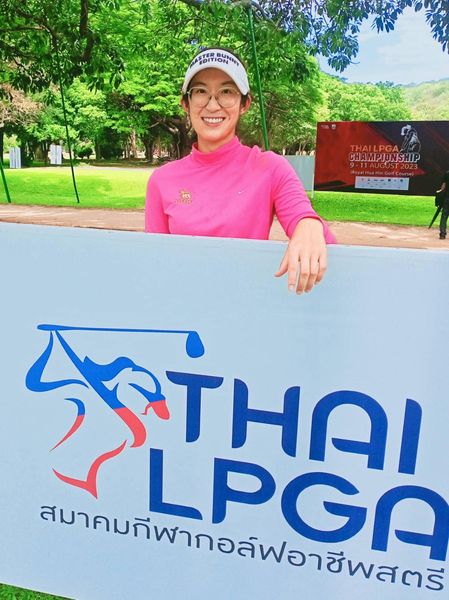 Royal Hua Hin Golf Course 2 people people golfing and text