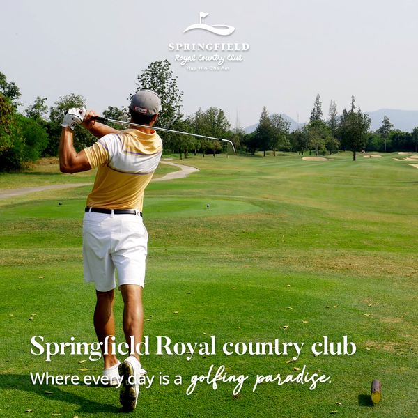 Springfield Royal Country Club 1 person golfing golf course and SPRINGFIELD Royal Country Club Hin n Springfield Royal country club Where every d y is a golfing paradise