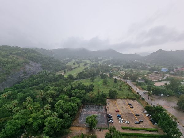 Hua Hin Korea Golf Club amp Milpordparadise Hotel nbsp fog grass and horizon