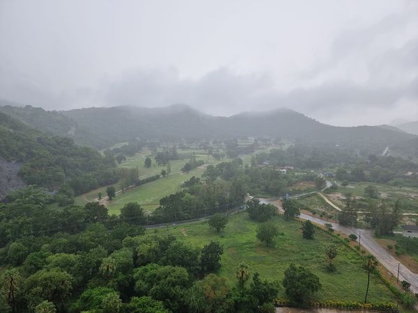 Hua Hin Korea Golf Club amp Milpordparadise Hotel nbsp horizon grass and fog