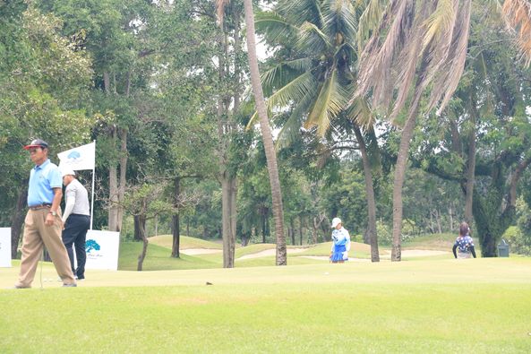 Lake View Resort amp Golf Club 4 people people golfing golf cart and golf course
