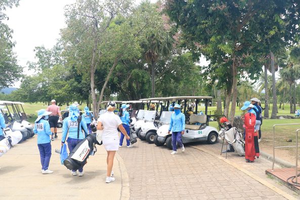Lake View Resort amp Golf Club 9 people people golfing golf cart and golf course