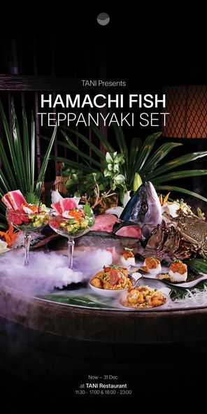 Kirimaya Khao Yai sashimi sushi and text