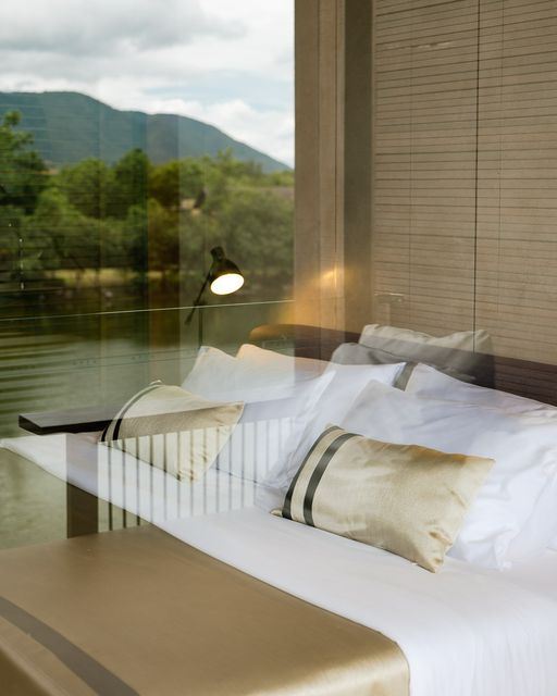 Kirimaya Khao Yai bed and bedroom