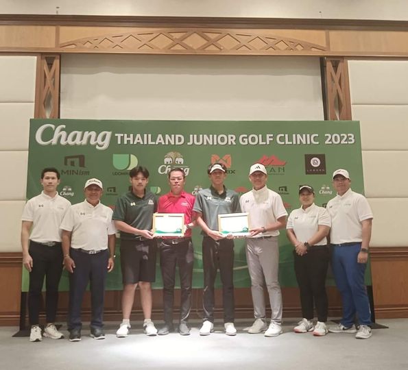 Panoramagolfclub 8 people people golfing and 2 2023 THAILAND JUNIOR GOLF CLINIC