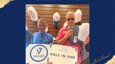 Please join us in congratulation to .   , our     on hole 3 , 160 yards par 3.