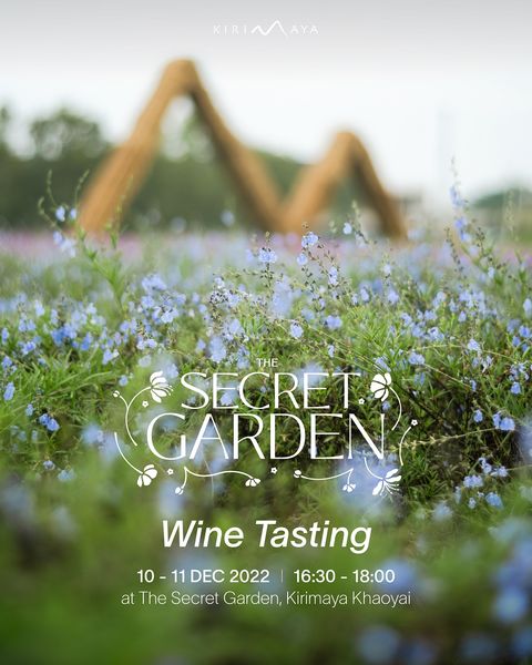 Kirimaya Khao Yai flower outdoors and KIRINAAYA AAYA SECRET THE GARDEN Wine Tasting 10 11 DEC 2022 16 30 18 00 at The Secret Garden Kirimaya Khaoyai Kirimaya Khao Yai flower outdoors and KIRINAAYA AAYA SECRET THE GARDEN Wine Tasting 10 11 DEC 2022 16 30 18 00 at The Secret Garden Kirimaya Khaoyai