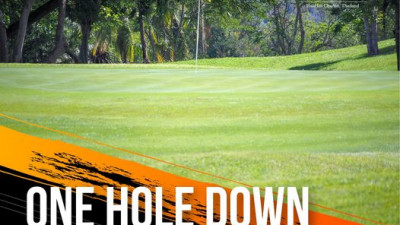 One hole down, Eight more to go!