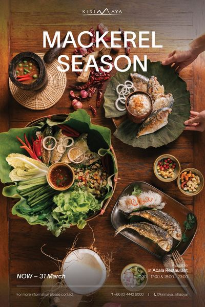 Kirimaya Khao Yai food and text