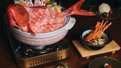 Enjoy a deep sea fish from Japan  Kinmedai . With the reputation of the delicious taste. Therefore, we intend to create menus from premium ingredients to serve you deliciousness and happiness.