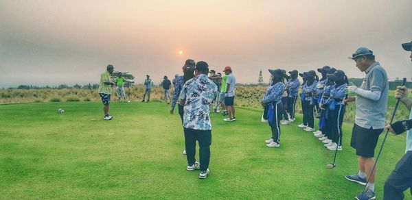 My Ozone Golf Club Khaoyai 12 people people standing sky and twilight