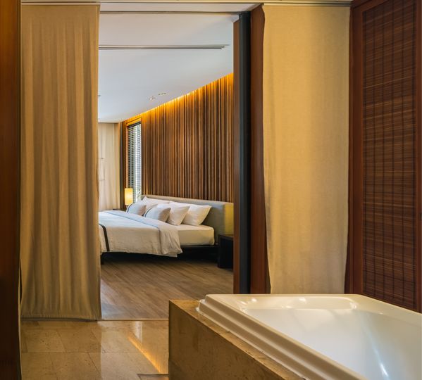 Kirimaya Khao Yai sink bed and bedroom