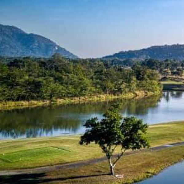 Lake View Resort amp Golf Club golf course and lake