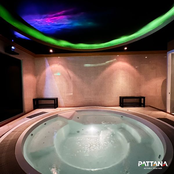 Pattana Sports Resort indoor pool and PATTANA ACTIVELY TOG HER Pattana Sports Resort indoor pool and PATTANA ACTIVELY TOG HER