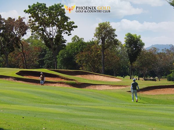 Phoenix Gold Golf amp Country Club 2 people grass and golf course Phoenix Gold Golf amp Country Club 2 people grass and golf course