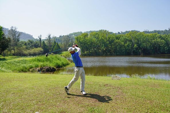 Wangjuntr Golf Park 1 person nature and grass Wangjuntr Golf Park 1 person nature and grass