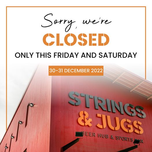 Pattana Sports Resort Sorry we re CLOSED ONLY THIS FRIDAY AND SATURDAY 30 31DECEMBE2022 30 31 DECEMBER 2022 Saes BEER HUB SPORTS Pattana Sports Resort Sorry we re CLOSED ONLY THIS FRIDAY AND SATURDAY 30 31DECEMBE2022 30 31 DECEMBER 2022 Saes BEER HUB SPORTS