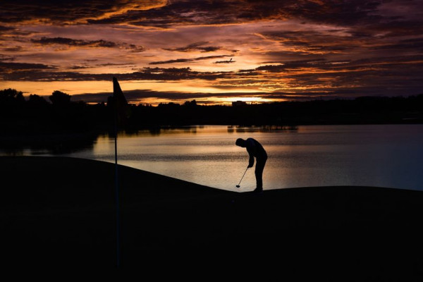 Amata Spring Country Club 1 person and nature