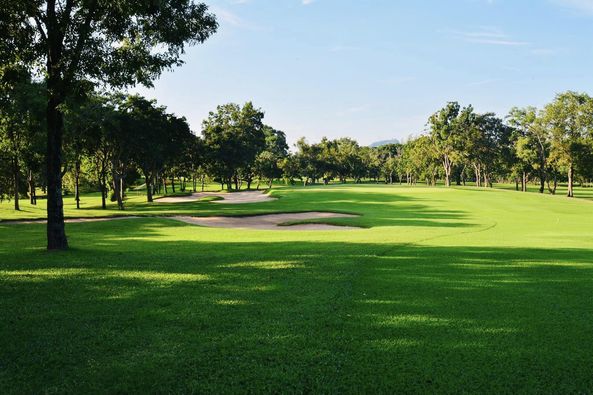 Bangpra Golf Club and Resort grass golf course and nature