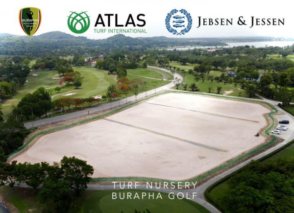Burapha Golf amp Resort Thailand golf golf course and BURAPHA S ATLAS TURF INTERNATIONAL JEBSEN JESSEN TURF NURSERY BURAPHA BURAPHO GOLF