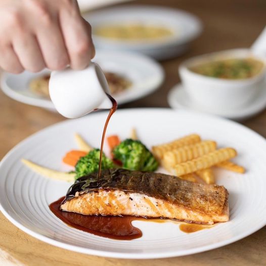 Chatrium Golf Resort Soi Dao Chanthaburi smoked salmon