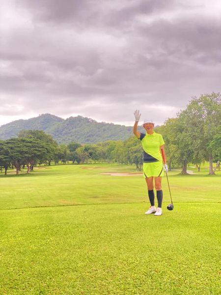 Bangpra Golf Club and Resort 1 person golfing and golf course-5