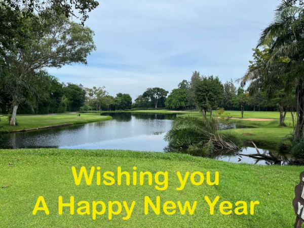 Bangpra Golf Club and Resort nbsp golf grass golf course tree and Wishing you A Happy New Year