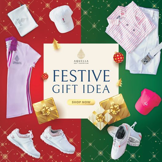 Aquella Golf amp Country Club footwear and text Aquella Golf amp Country Club footwear and text