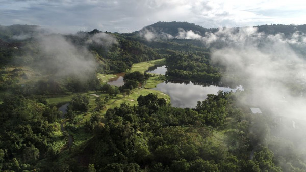 Red Mountain Golf Club Phuket Thailand nature and tree