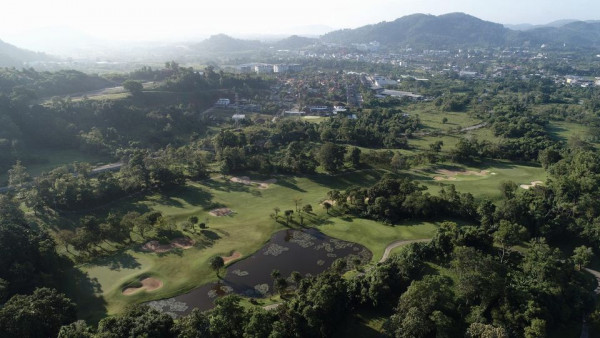 Red Mountain Golf Club Phuket Thailand golf course nature and tree