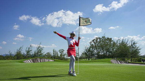 Aquella Golf amp Country Club 1 person grass and golf course Aquella Golf amp Country Club 1 person grass and golf course