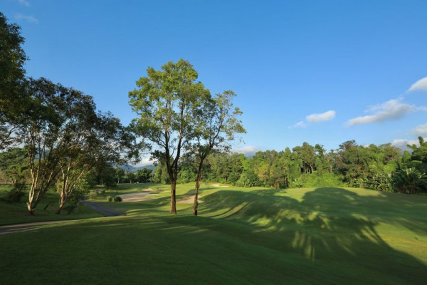 Red Mountain Golf Club Phuket Thailand golf course tree nature and grass