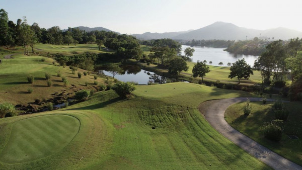 Red Mountain Golf Club Phuket Thailand nature grass and golf course