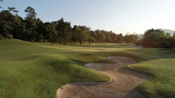 Red Mountain Golf Club Phuket Thailand grass golf course and nature