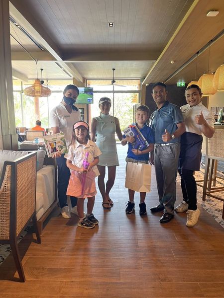 Aquella Golf amp Country Club 8 people child people standing and indoor